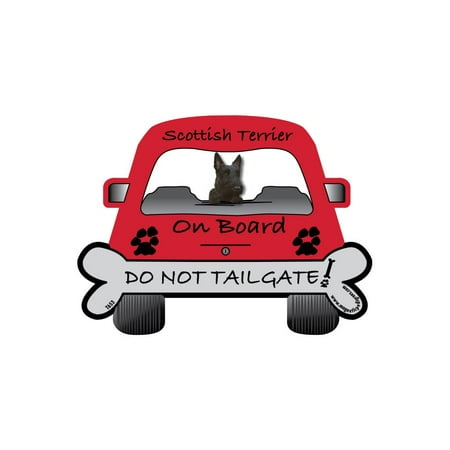 

Scottish Terrier On Board Magnet