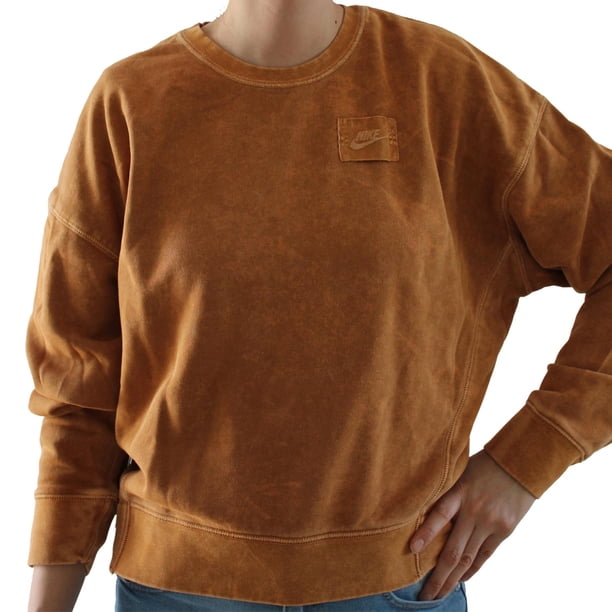 Sudadera Nike para Mujer Deportiva Sport Invierno ocre L Nike CV8590 857