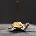 thumbnail image 3 of DOLITY Copper Incense Holder Burner Catcher Coil Cone Censer Golden Turtle, 3 of 9