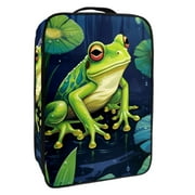 Frog Polyester Shoe Box Organizer, 23x31cm/9x12in, Closet Storage Container for Shoes, Time-Saving Solution for Neatly Storing Footwear