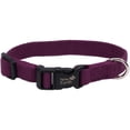 thumbnail image 2 of Coastal Soy 5/8" Adjustable Dog Collar-Eggplant, Neck Size 8"-12", 2 of 2