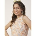 thumbnail image 6 of Moomaya Printed Women Tank Top, Styled Back Resort Wear, Long Summer Top, 6 of 8