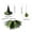 B, variant on Halloween Witch Costume Set for Kids Includes Dress Skirt Witch Hat and Wand Accessories 14.96 in Hat 21.65 in Broom 15.74 in Skirt Polyester