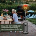 thumbnail image 4 of Hanover 7-ft. 48,000 BTU Propane Patio Heater HAN003SS, 4 of 15