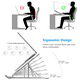 thumbnail image 4 of Soporte para computadora portátil, soporte elevador para computadora portátil, soporte ajustable de aluminio plegable para computadora portátil, más computadoras portátiles y tabletas de 10, 4 of 8