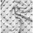 thumbnail image 1 of Soimoi Poly Georgette Fabric Great Dane Dog Decor Fabric Printed Yard 42 Inch Wide, 1 of 6