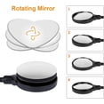 thumbnail image 3 of Rétroviseurs de Vélo pour Guidons, Rétroviseur Offrant une Vision Plus Claire, Installation Sans Outils pour Plus de Commodité, Design Rotatif Réglable pour une Vision Personnalisable, Grand Angle, 3 of 5