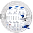 thumbnail image 1 of Accesorios de filtro de agua ESHIONG con certificación NSF, 30 unidades y tubos de 9 m, 1 of 6