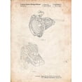 thumbnail image 2 of Borders, Cole 12x14 Gold Ornate Wood Framed with Double Matting Museum Art Print Titled - PP536-Vintage Parchment Movie Set Lighting Poster, 2 of 4