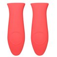 thumbnail image 4 of Freedo Lodge Poêle en Fonte Silicone Rouge, Protection Thermique, Rouge, 4 of 7
