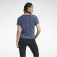thumbnail image 2 of Reebok Womens TS ActivChill Style Graphic T-Shirt, Blue, Small, 2 of 4