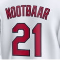 thumbnail image 3 of Camisetas de béisbol de la famosa marca St. Louis con bordados para hombres, mujeres y jóvenes, personalizadas #1 SMITH #21NOOTBAAR #28 ARENADO GOLDSCHMIDT, 3 of 5