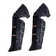 thumbnail image 5 of Protectores de piernas cortavientos para motocicleta, rodilleras con reflectores, correas de liberación rápida, PU, ​​accesorio robusto para ciclismo, 5 of 8