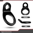 thumbnail image 3 of 10PCS Multi-Purpose Tie Down Anchor, Tie Down Strap Rings, Car Accessories Stainless Steel Strapping Hooks for Mounting in The Garage, Work Shop, Truck, Black, 3 of 7