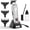 Silver, variant on Fagaci Professional Zero Gapped Hair Trimmer for Men, 5X Longer Sharpness