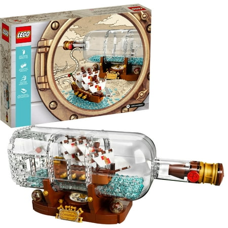 LEGO Ideas Ship in a Bottle 21313 (Best Ship In Gof2)