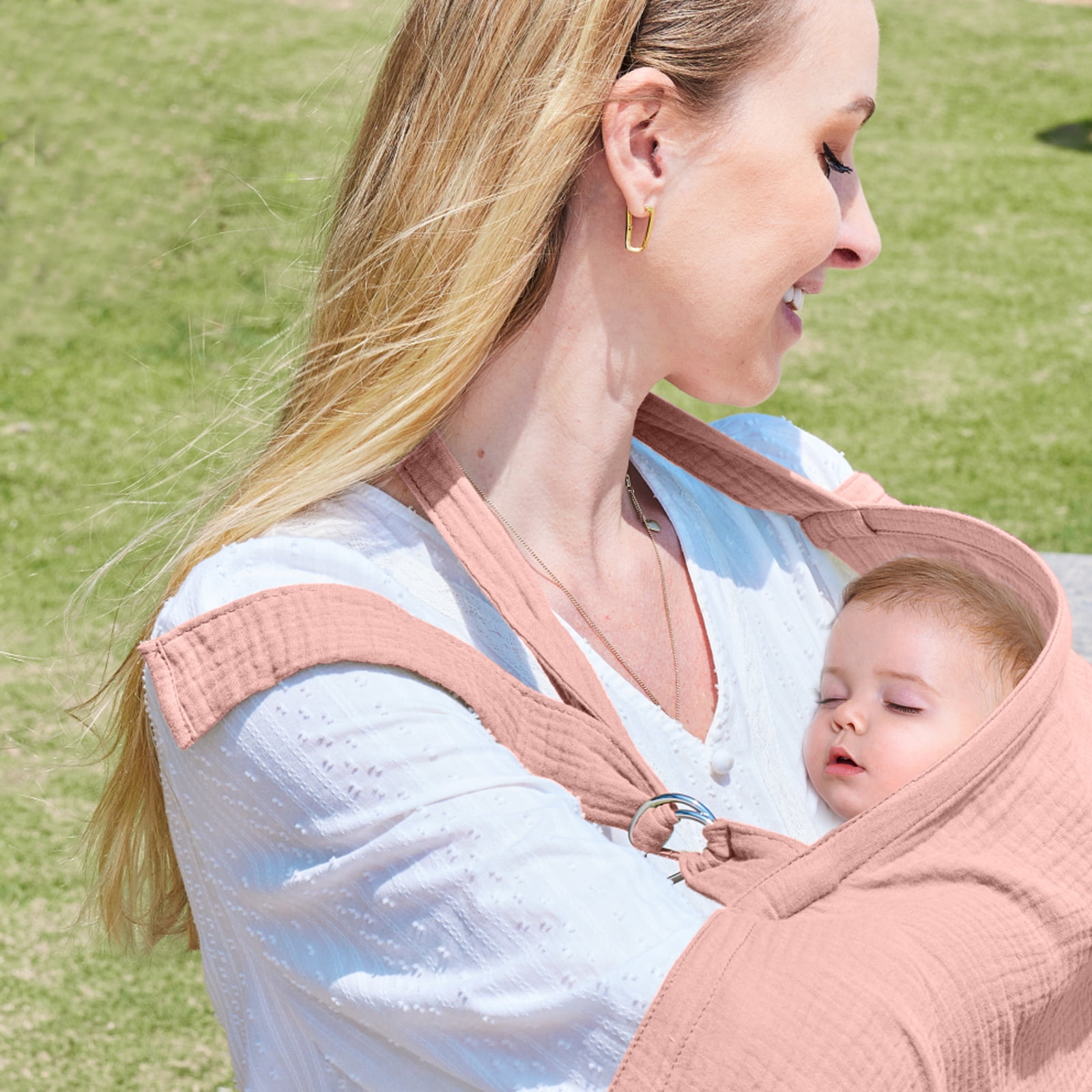 Nursing Cover for Baby Breastfeeding,Breathable Cover with Rigid Hoop for Mother Nursing Apron