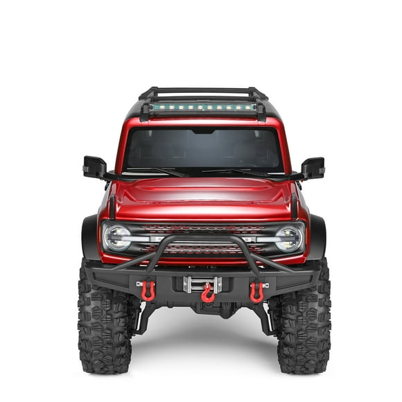 Wweixi Wltoys 104020 RTR 1/10 2.4G 4WD RC Rock Crawler Voiture Escalade Camion Modèles Jouets Proportionnel LED Lumière Véhicules Frein Treuil-Rouge