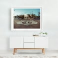 thumbnail image 2 of Standing on the Corner - Winslow Arizona Photography Route 66 Vintage Street Photography Travel Poster Retro Cityscape Classic Car White Framed Wall Art Print 30 x 40 inches, 2 of 3