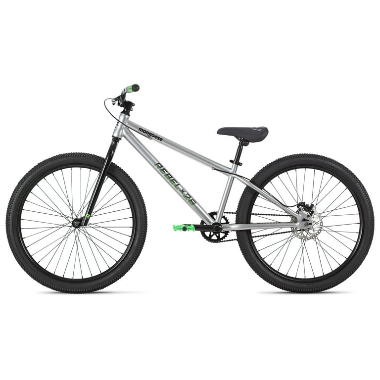 Mongoose Rebel X26 Adult Unisex 26-in. BMX Bike, Nickel Gray