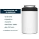 thumbnail image 4 of Aislador de latas YETI Rambler Colster, 355 ml, blanco, para lata estándar, 4 of 9