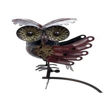 Esschert Design ZYCT815 Steampunk Owl in Flight Rocker
