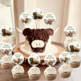 thumbnail image 3 of kreat4joy Buffalo Baby Shower Decorations Cupcake Toppers, 36pcs Bison Welcome Baby Shower Decor Cactus Cupcake Toppers for Boy Girl Baby Shower Decorations, 3 of 6