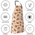 thumbnail image 5 of Kdxio Cartoon Apron with Pockets Adjustable Kitchen Aprons for Men Women Waterproof Aprons for Cooking,Drawing,Crafting, Baking Household Cleaning, 5 of 8