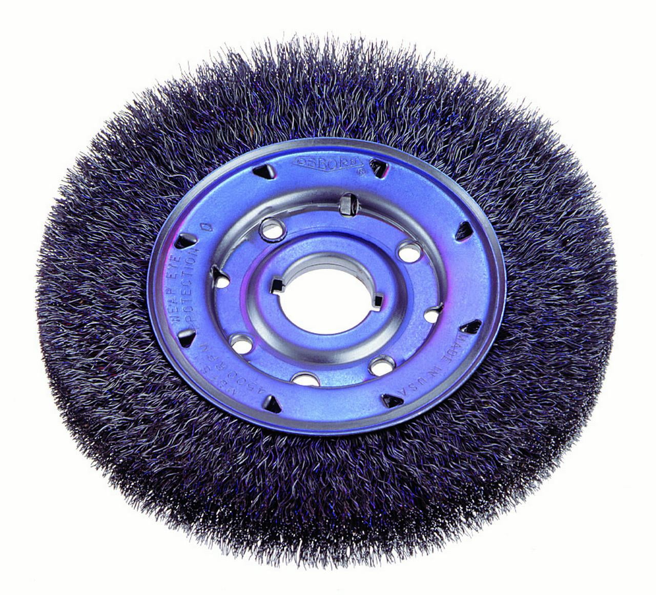 Osborn 22287 Wide Face Abrasive Nylon Wheel Brush Silicon Carbide