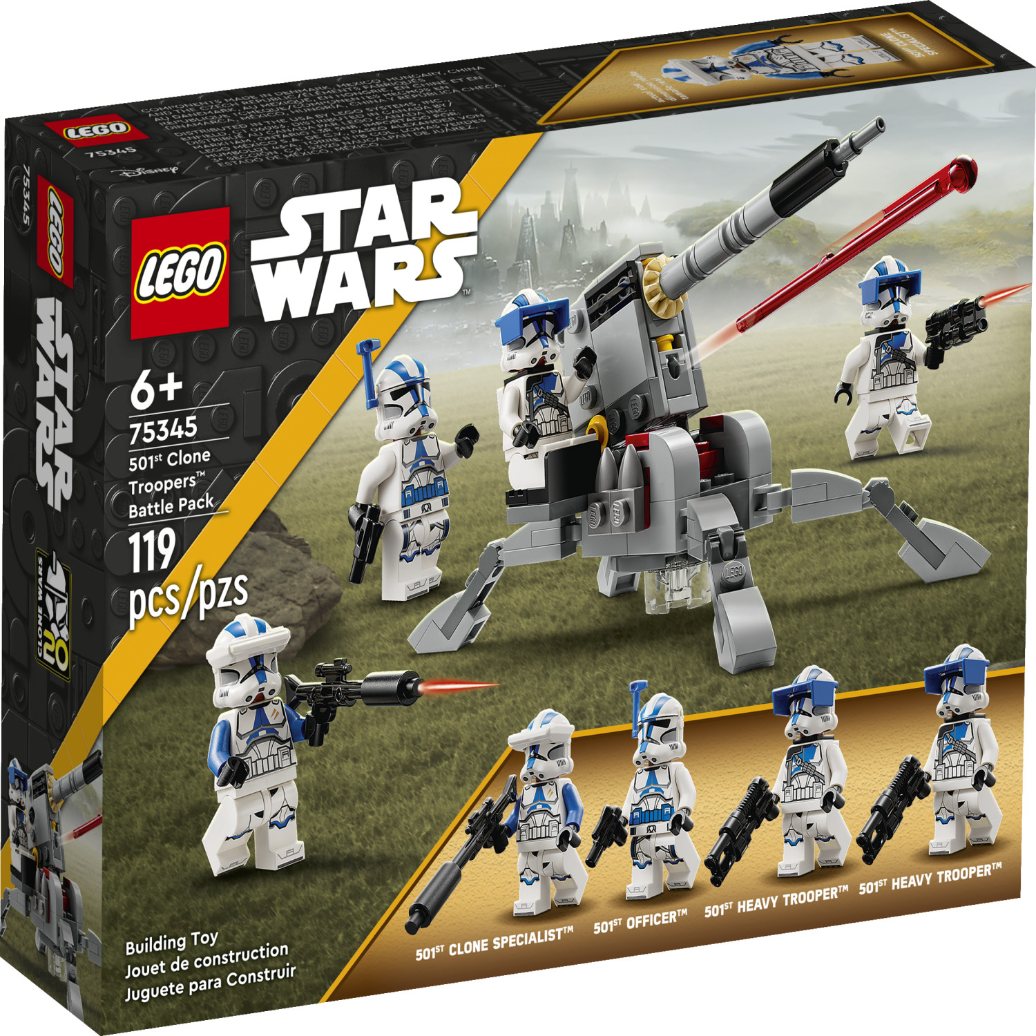 LEGO Star Wars 501st Clone Troopers Battle Pack, 119 Pieces photo 2