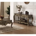 thumbnail image 5 of ACME Ragenardus 2 Drawer Wooden Console Table with Bottom Shelf in Vintage Oak, 5 of 5