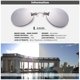 thumbnail image 3 of Gafas De Sol Sin Montura Gafas De Conductor Clip En La Nariz Lente Gafas Redondas Gafas Sin Marco De Moda Advancent VI008945-01, 3 of 6