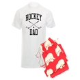 thumbnail image 1 of CafePress - Hockey Dad - Men's Light Pajamas, 1 of 1