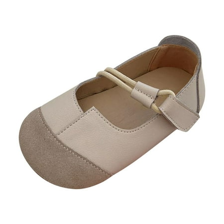

Quealent Toddler Girls Sandal Cute Toddler Sandals Toddler Girls Pu Material Solid Color Small Leather Shoes Quilted Design Toddler Sandals Size 9 Beige 7