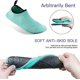 thumbnail image 3 of Water Shoes Beach Shoes Mens Womens Lightweight Barefoot Aqua Shoes Quick Dry Breathable Surf Diving Swim Shoes,Green42/43), 3 of 4