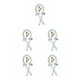 thumbnail image 3 of Soidarity Rizador de hierro, diadema sin calor, herramientas de estilismo de cabello flexible, accesorios de modelado de estilos para mujeres, Type2 NO2, 3 of 6