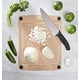 thumbnail image 4 of Tabla de cortar Epicurean todo en uno con patas antideslizantes y ranura para jugo de 14,5"" ? 11.25"" Natural/Negro, 4 of 5