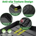 thumbnail image 4 of Canvcle Cargo Liner Trunk Mat for 2020-2025 2026 Nissan Sentra Accessories, All Weather Cargo Mat, Rubber Cargo Liner Waterproof Non-Slip Black, 4 of 8