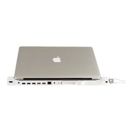 LandingZone - DOCK Secure Docking Station for 13" MacBook Pro with Retina display - White