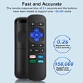thumbnail image 4 of Replacement-Remote-Control Only for Roku-Box, Universal Remote for Roku 1/2/3/4, HD,LT,XS,XD, for Roku Express/+, Premiere/+ (NOT for Roku Stick and Roku TV), 4 of 8