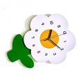 thumbnail image 3 of Relojes de pared con forma de flor para niños, dibujos animados, lindo, exquisito, silencioso, reloj de pared para salas de estar, oficinas, 20x30cm/7,9x11,8 pulgadas, 3 of 5
