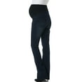 thumbnail image 4 of Maternity Women's Flare Leg Denim Jeans - Dark Indigo 26, 4 of 4