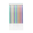 thumbnail image 1 of pitrice 12 Pieces Gel Pen Refill Painting Writing Stationery Marker Replacement Office Marking Shinning Highlight Ink Ballpoint Type 4, 1 of 9