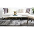 thumbnail image 6 of Unique Loom Del Mar Collection Area Rug - Lucille (5' 1" x 8' Rectangle Dark Gray/Ivory), 6 of 10