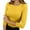Yellow, variant on Women's Tops Crew Neck Tops Yellow Long Sleeve T Shirt Womens Basic Tops Womens Fall Shirt