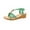 Green, variant on Summer Sandals for Women 2025 Boho Wedge Open Toe Elastic Strap Thong Sandals Summer Casual Women Beach Fashion Shoes