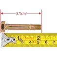 thumbnail image 2 of 2 Ensembles de Goupille et Écrou pour Rotation 5575 Compatible avec Ariens 52100100 Longueur 2 Po, 2 of 6