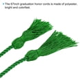 thumbnail image 4 of Unique Bargains 67inch Graduation Honor Cords, 4Pcs Graduation Cords Tassel Graduation Ropes Bulk Bright Color DIY, Green, 4 of 5