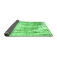 thumbnail image 2 of Ahgly Company Indoor Square Oriental Emerald Green Industrial Area Rugs, 4' Square, 2 of 4