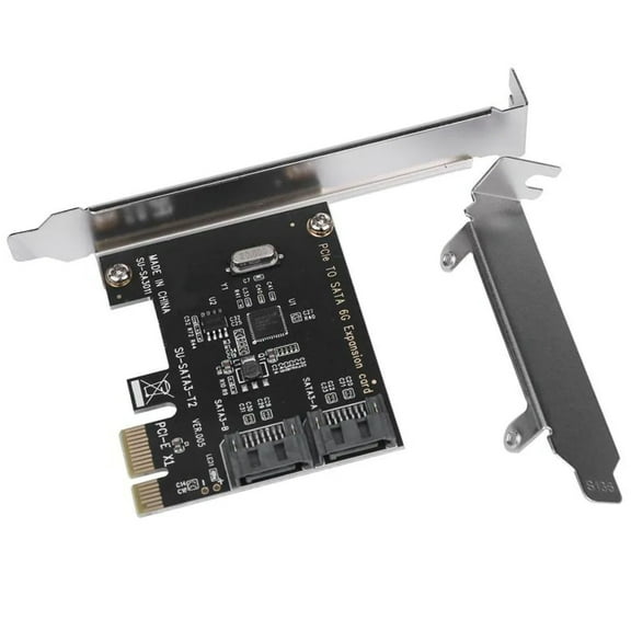 High-Speed SATA III Expansion Card for PCIe Double Data Transmission for Desktop & Server Storage